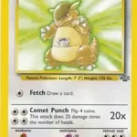 Kangaskhan - Rare - Jungle - 21/64 - Pokemon Kartı