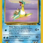 Lapras - Rare - Fossil - 25/62 - Pokemon Kartı