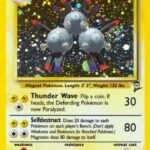 Magneton - Holo Rare - Base Set 2 - 9/130 - Pokemon Kartı