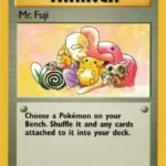 Mr. Fuji - Uncommon - Fossil - 58/62 - Trainer Kartı