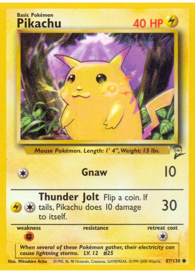 pikachu-common-base-set-2-87-130-pokemon-karti.webp Pikachu - Common - Base Set 2 - 87/130 - Pokemon Kartı - Görsel 1