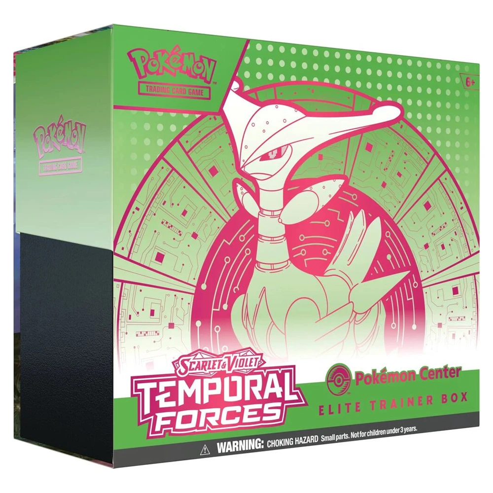 Pokemon TCG: Temporal Forces Pokemon Center Elite Trainer Box ürün görseli