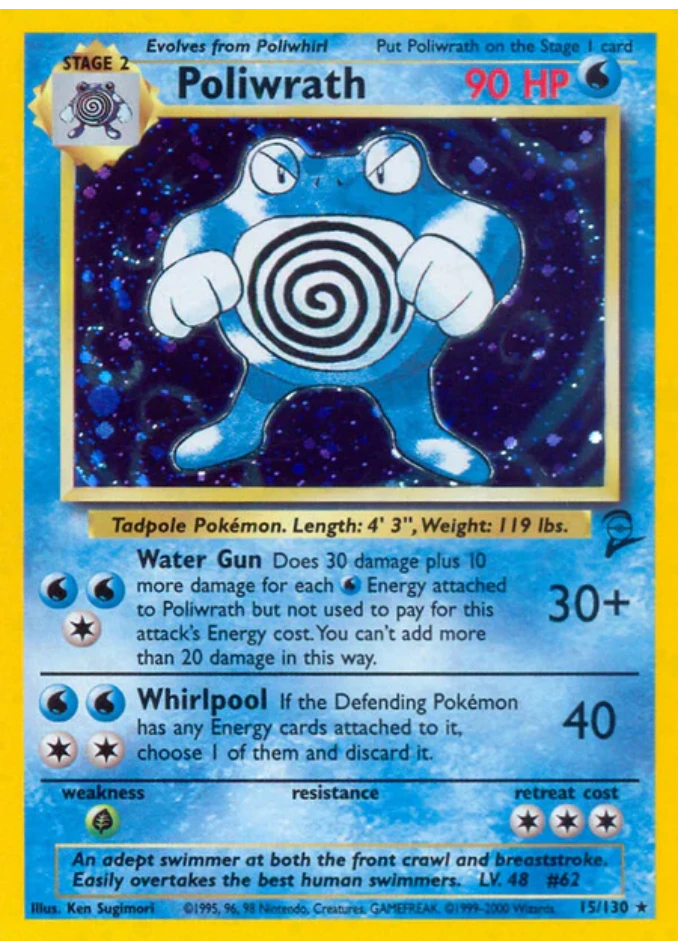 poliwrath-holo-rare-base-set-2-15-130-pokemon-karti.webp Poliwrath - Holo Rare - Base Set 2 - 15/130 - Pokemon Kartı - Görsel 1
