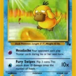 Psyduck - Common - Fossil - 53/62 - Pokemon Kartı