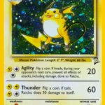 Raichu - Holo Rare - Base Set 2 - 16/130 - Pokemon Kartı