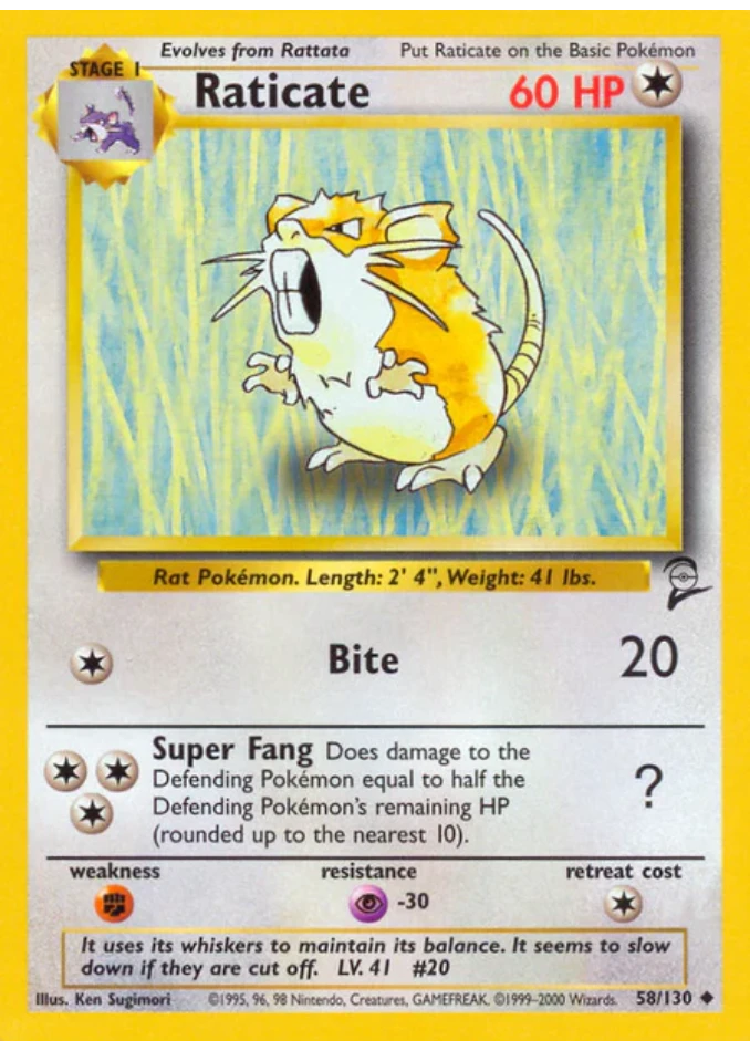 raticate-uncommon-base-set-2-58-130-pokemon-karti.webp Raticate - Uncommon - Base Set 2 - 58/130 - Pokemon Kartı - Görsel 1
