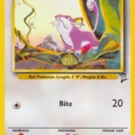 Rattata - Common - Base Set 2 - 89/130 - Pokemon Kartı