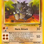 Rhydon - Uncommon - Base Set 2 - 59/130 - Pokemon Kartı
