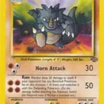 Rhydon - Uncommon - Jungle - 45/64 - Pokemon Kartı