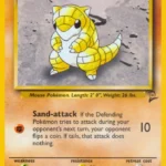 Sandshrew - Common - Base Set 2 - 91/130 - Pokemon Kartı