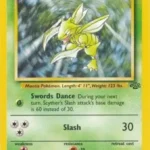 Scyther - Rare - Jungle - 26/64 - Pokemon Kartı