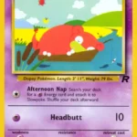 Slowpoke - Common - Team Rocket - 67/82 - Pokemon Kartı