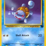 Squirtle - Common - Team Rocket - 68/82 - Pokemon Kartı