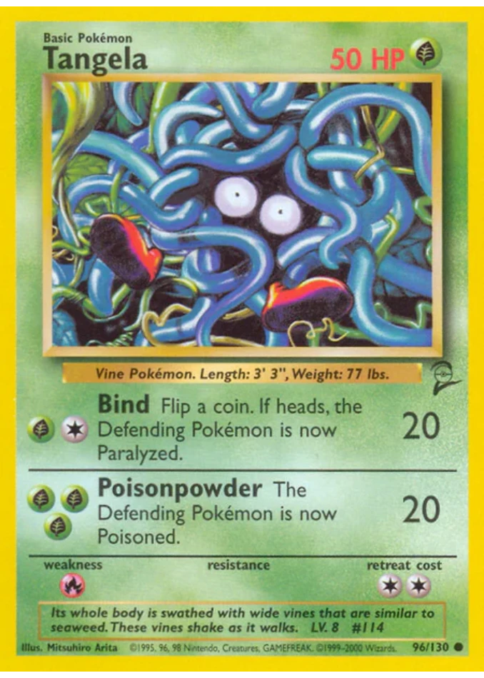 tangela-common-base-set-2-96-130-pokemon-karti.webp Tangela - Common - Base Set 2 - 96/130 - Pokemon Kartı - Görsel 1