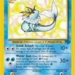Vaporeon - Rare - Jungle - 28/64 - Pokemon Kartı