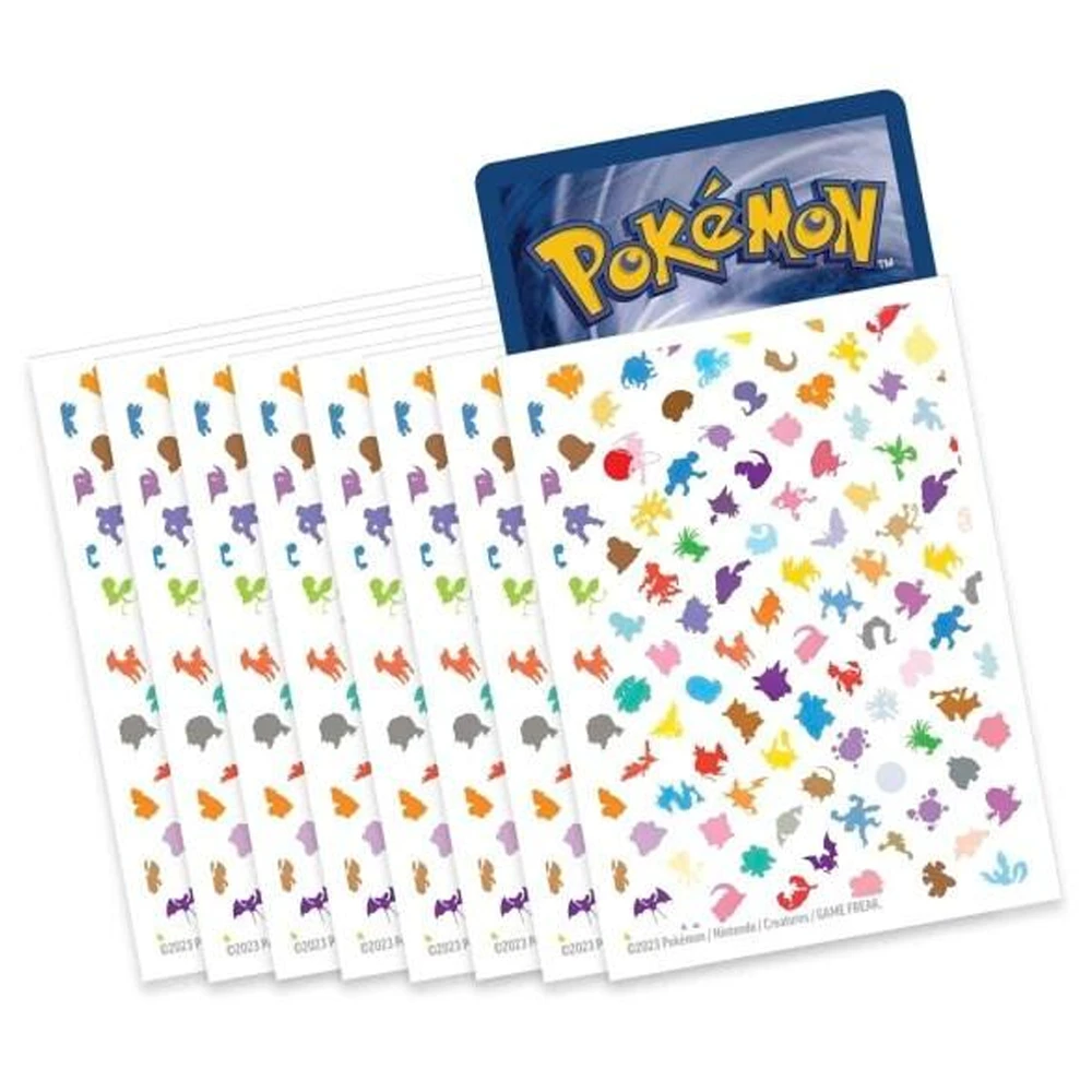 151-pokemon-card-sleeve-65-adet 151 Pokemon Card Sleeve - 65 Adet - Görsel 1