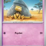 Abra - Common - 151 - 063/165 - Pokemon Kartı