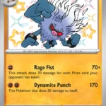 Annihilape - Shiny Rare - Paldean Fates - 171/91 - Pokemon Kartı