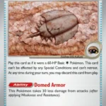 Antique Dome Fossil - Common - 151 - 152/165 - Trainer Kartı