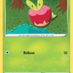 Applin - Reverse Holo Common - Evolving Skies - 017/203 - Pokemon Kartı