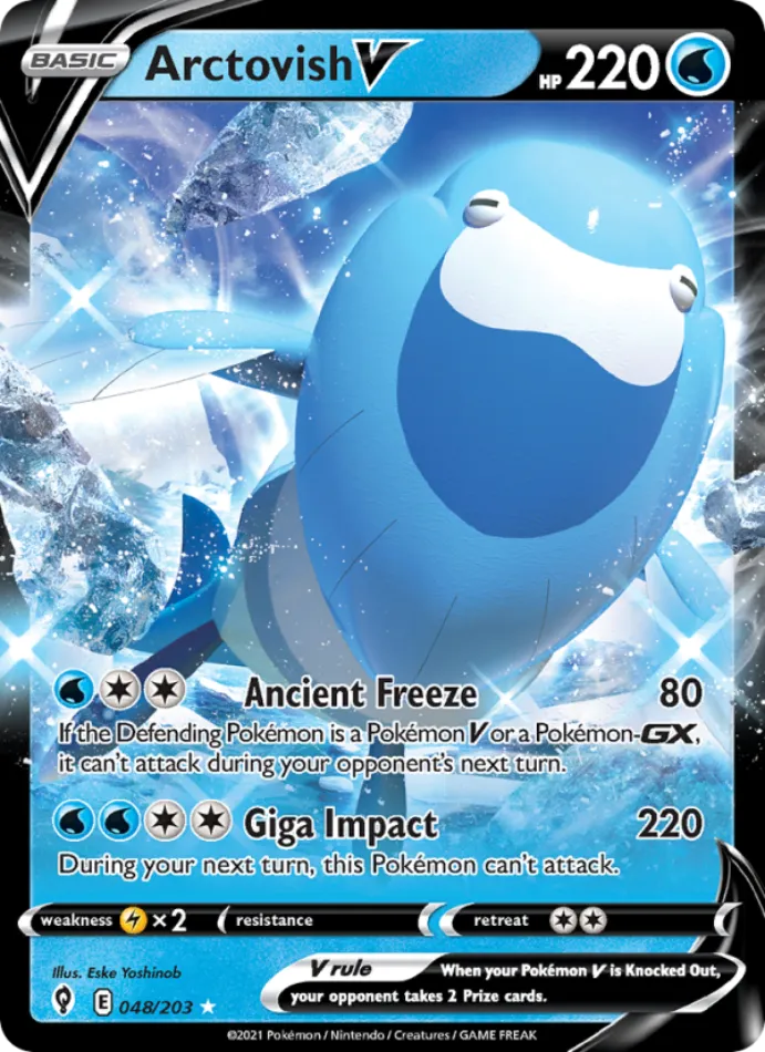 arctovish-v-holo-rare-v-evolving-skies-048-203-pokemon-karti.webp Arctovish V - Holo Rare V - Evolving Skies - 048/203 - Pokemon Kartı - Görsel 1