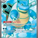 Blastoise ex - Ultra Rare - 151 - 184/165 - Pokemon Kartı