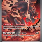 Bloodmoon Ursaluna ex - Special Illustration Rare - Prismatic Evolutions - 168/131 - Pokemon Kartı