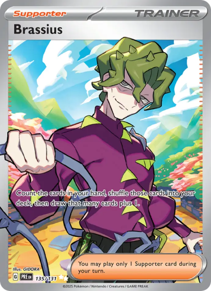 brassius-ultra-rare-prismatic-evolutions-135-131-trainer-karti.webp Brassius - Ultra Rare - Prismatic Evolutions - 135/131 - Trainer Kartı - Görsel 1