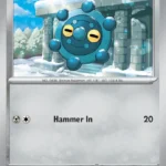 Bronzor - Reverse Holo Common - Prismatic Evolutions - 066/131 - Pokemon Kartı