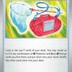 Bug Catching Set - Master Ball Reverse Holo Uncommon - Prismatic Evolutions - 102/131 - Trainer Kartı
