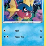 Carvanha - Reverse Holo Common - Evolving Skies - 035/203 - Pokemon Kartı