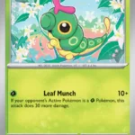Caterpie - Reverse Holo Common - 151 - 010/165 - Pokemon Kartı