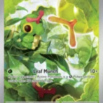 Caterpie - Illustration Rare - 151 - 172/165 - Pokemon Kartı