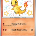 Charmander - Shiny Rare - Paldean Fates - 109/91 - Pokemon Kartı