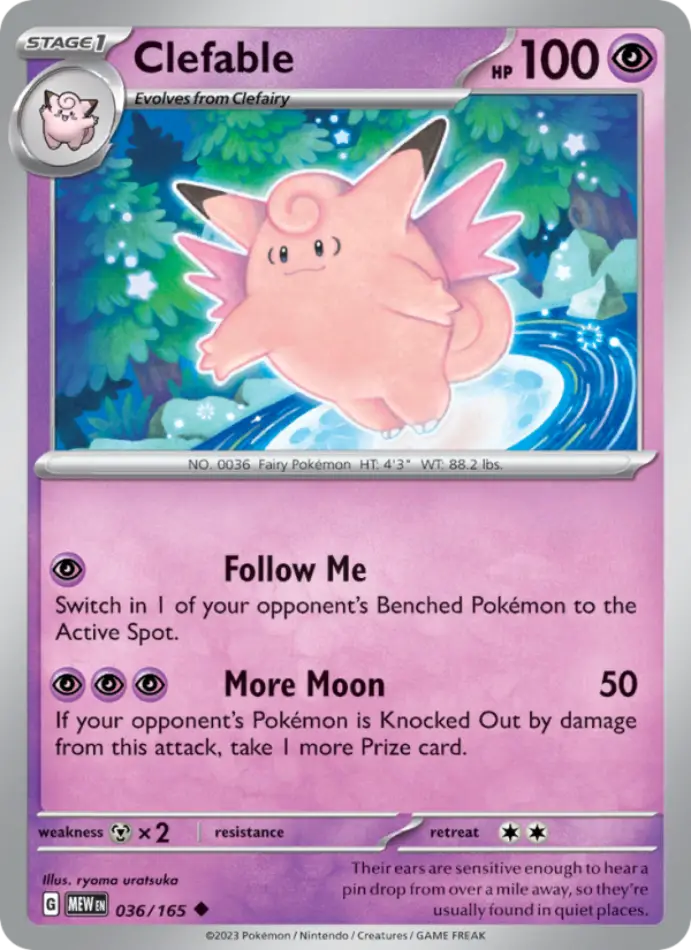 clefable-uncommon-151-036-165-pokemon-karti.webp Clefable - Uncommon - 151 - 036/165 - Pokemon Kartı - Görsel 1