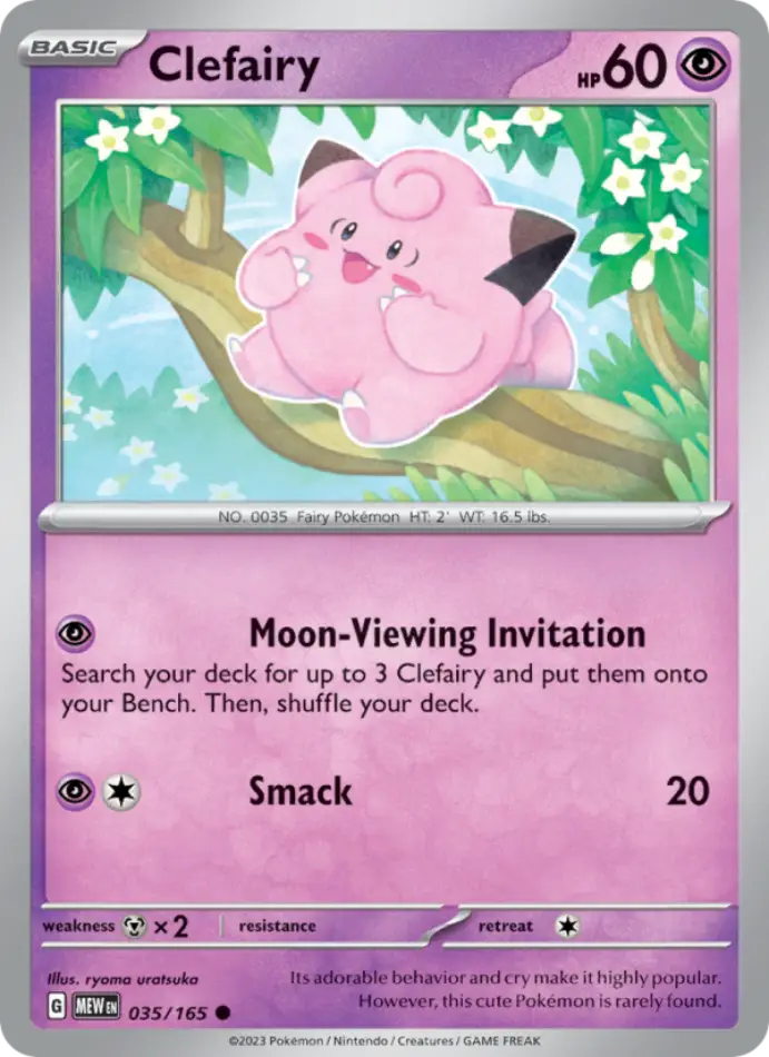 clefairy-common-151-035-165-pokemon-karti.webp Clefairy - Reverse Holo Common - 151 - 035/165 - Pokemon Kartı - Görsel 1