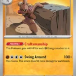 Conkeldurr - Master Ball Reverse Holo Rare - Black Bolt - 049/86 - Pokemon Kartı