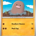 Diglett - Reverse Holo Common - 151 - 050/165 - Pokemon Kartı