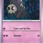 Duskull - Poke Ball Reverse Holo Common - Prismatic Evolutions - 035/131 - Pokemon Kartı