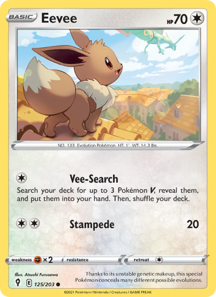 eevee-common-evolving-skies-125-203-pokemon-karti.webp Eevee - Common - Evolving Skies - 125/203 - Pokemon Kartı - Görsel 1