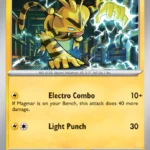 Electabuzz - Reverse Holo Common - 151 - 125/165 - Pokemon Kartı