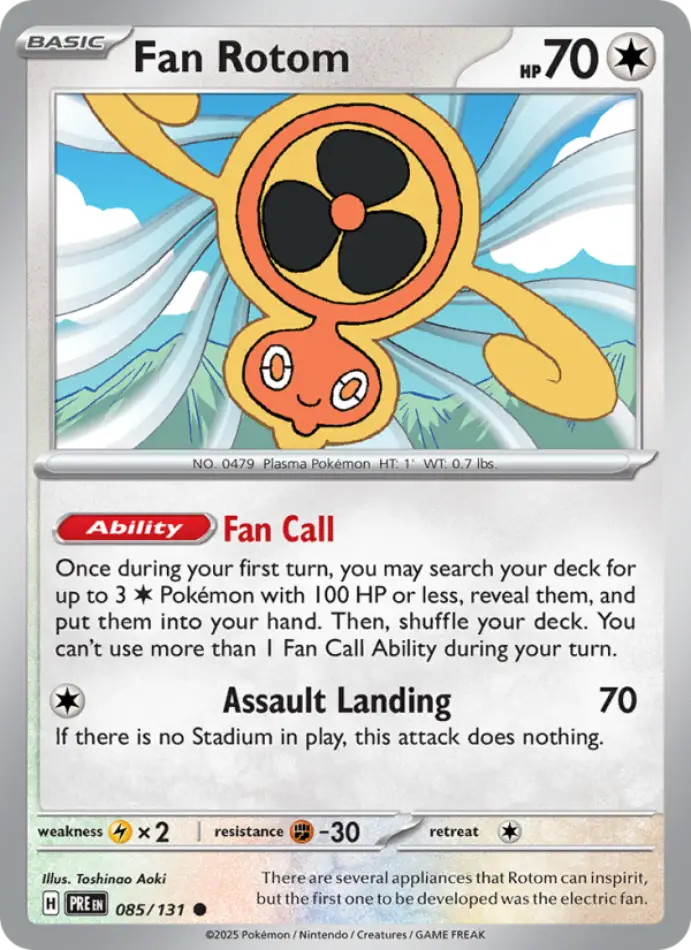 fan-rotom-common-prismatic-evolutions-085-131-pokemon-karti.webp Fan Rotom - Poke Ball Reverse Holo Common - Prismatic Evolutions - 085/131 - Pokemon Kartı - Görsel 1