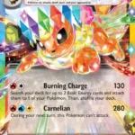 Flareon ex - Double Rare - Prismatic Evolutions - 014/131 - Pokemon Kartı