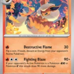 Flareon - Reverse Holo Rare - Prismatic Evolutions - 013/131 - Pokemon Kartı