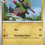 Fraxure - Common - Black Bolt - 069/86 - Pokemon Kartı