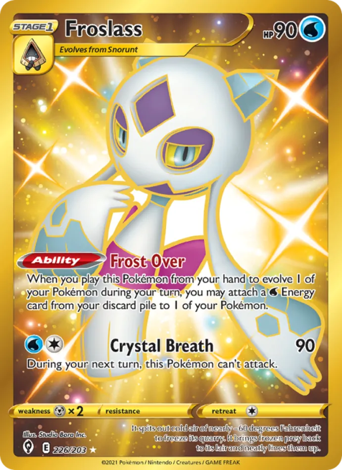 froslass-secret-rare-evolving-skies-226-203-pokemon-karti.webp Froslass -Secret Rare - Evolving Skies - 226/203 - Pokemon Kartı - Görsel 1