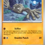 Geodude - Reverse Holo Common - 151 - 074/165 - Pokemon Kartı