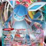 Glaceon VMAX - Holo Rare VMAX - Evolving Skies - 041/203 - Pokemon Kartı