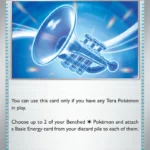 Glass Trumpet - Reverse Holo Uncommon - Prismatic Evolutions - 110/131 - Trainer Kartı