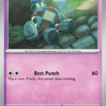 Golett - Master Ball Reverse Holo Common - Black Bolt - 042/86 - Pokemon Kartı